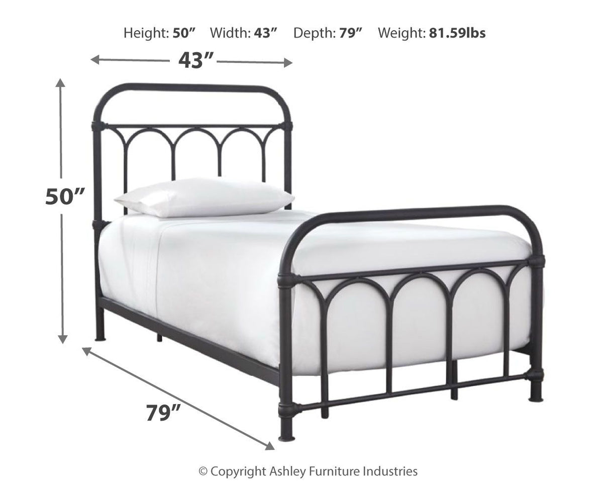 Nashburg - Arch Bed by Signature Design by Ashley® | Bel Furniture