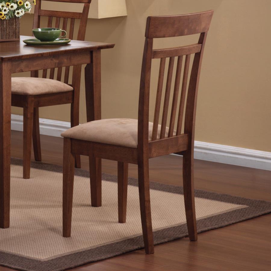 Robles - 5 Piece Rectangular Dining Table Set - Chestnut by CoasterEveryday | Bel Furniture