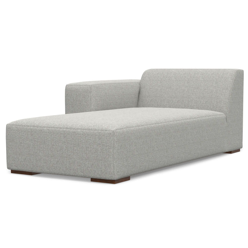 Rex - Left Chaise Sofa Module - Gray by Simpli-Home | Bel Furniture