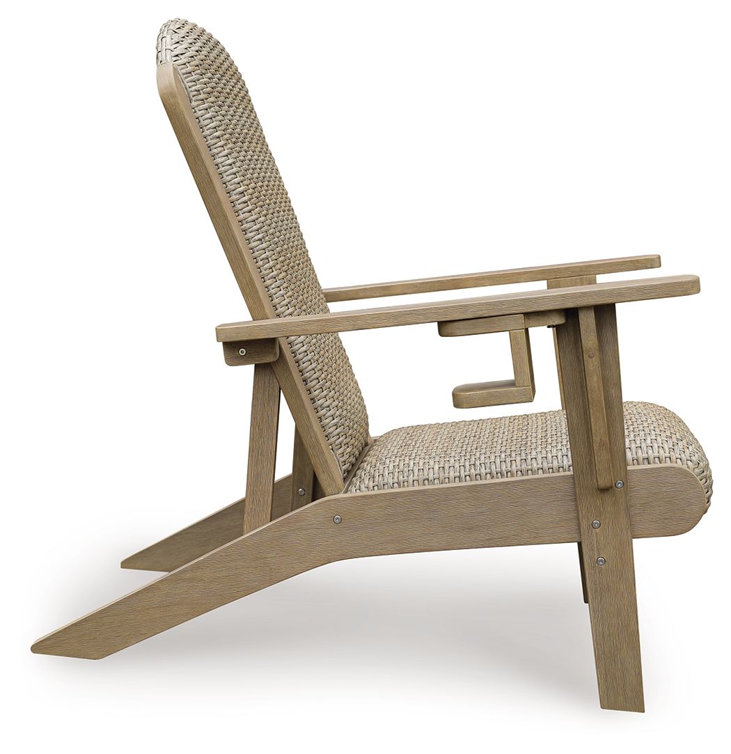Marina Sun - Beige - Adirondack Chair by Signature Design by Ashley® | Bel Furniture