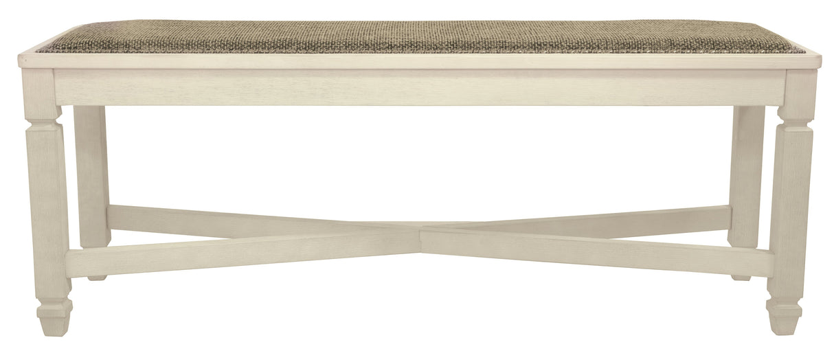 Bolanburg - Beige - Large UPH Dining Room Bench by Signature Design by Ashley® | Bel Furniture