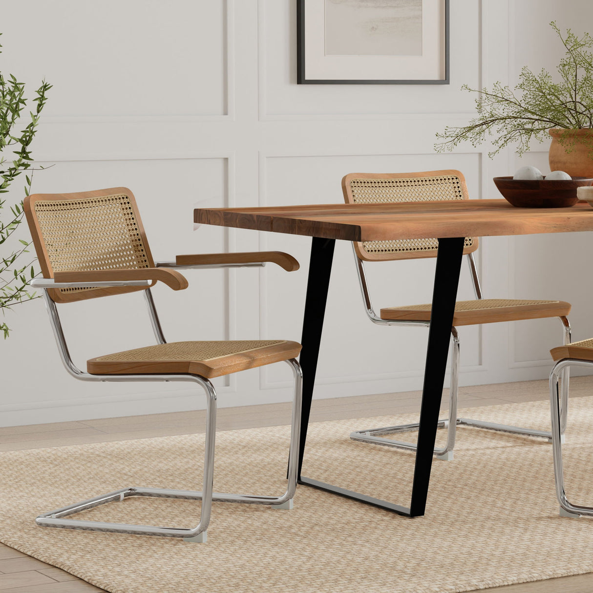 Madalyn - Dining Armchair (Set of 2) - Brown by Simpli-Home | Bel Furniture