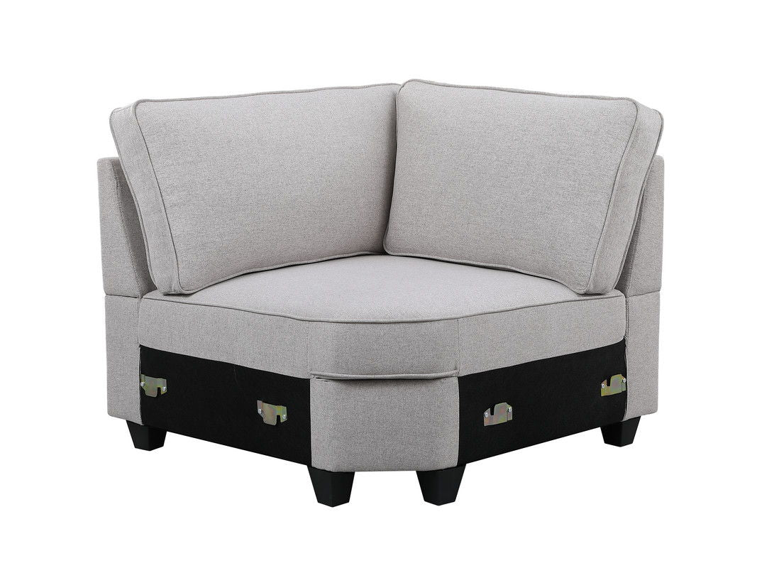 Leo - Comfor Modular Sofa And Ottoman by Lilola Home | Bel Furniture