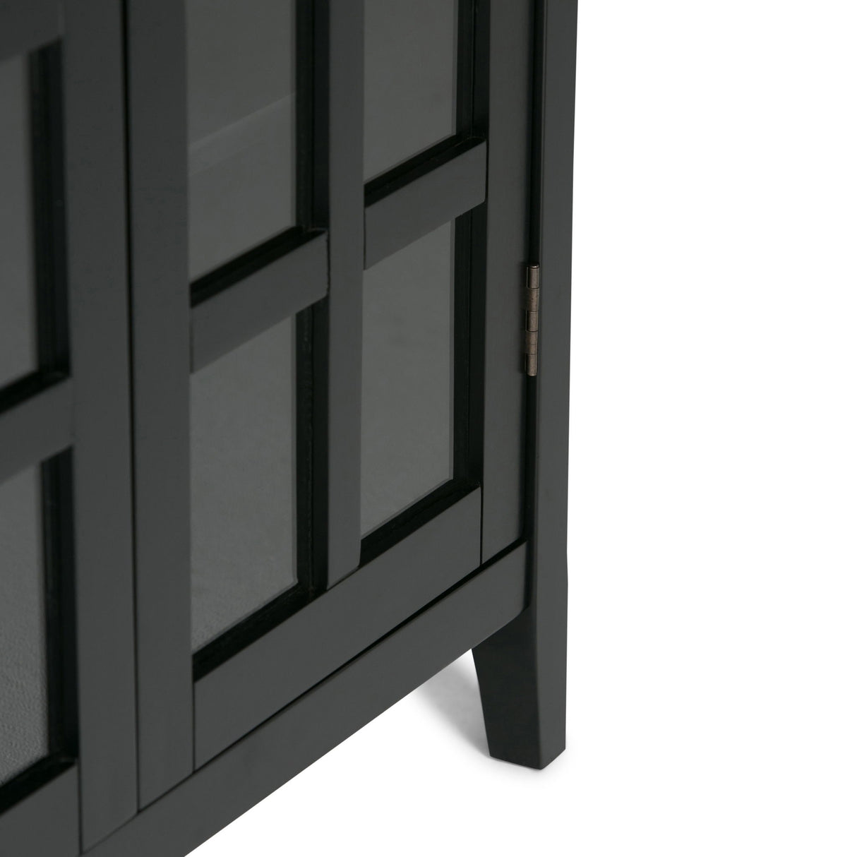 Acadian - Medium Storage Cabinet, Handcrafted by Simpli-Home | Bel Furniture