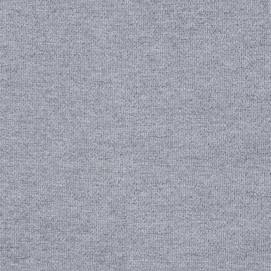 Abby - Fabric Upholstered Swivel Dining Arm Chair - Light Gray by CoasterElevations | Bel Furniture