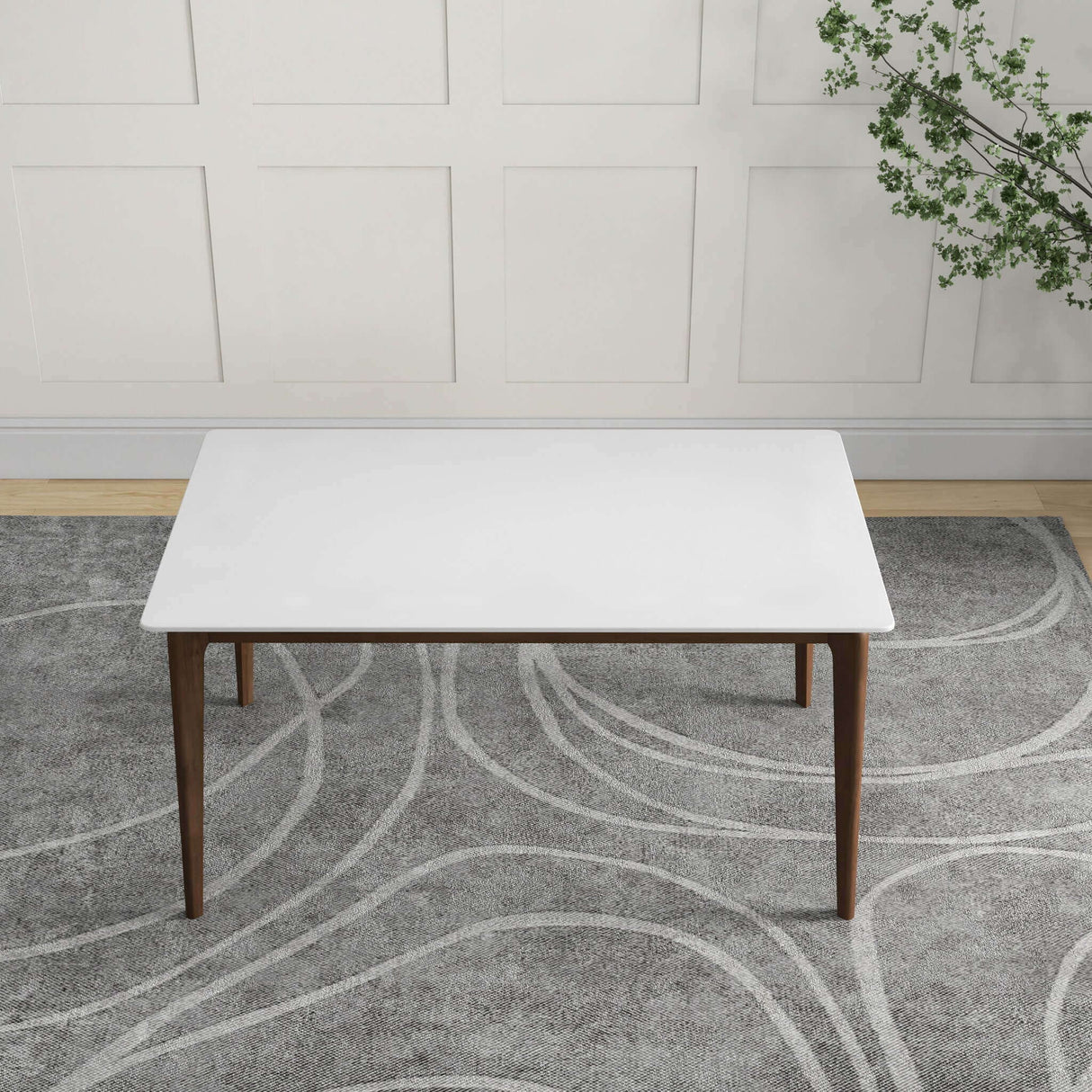 Levi - Modern Style Rectangular Dining Kitchen Table