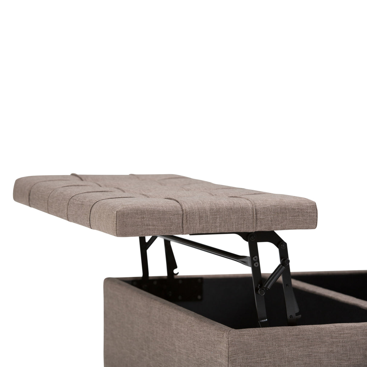 Harrison - Upholstered Coffee Table Storage Ottoman