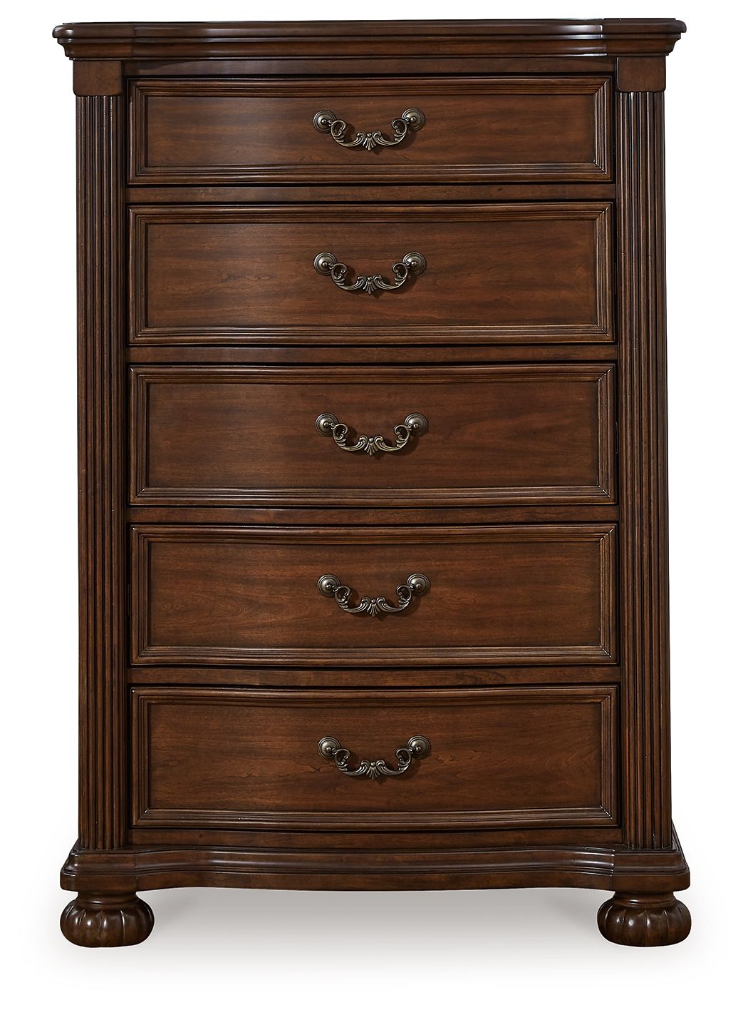 Lavinton - Brown - Five Drawer Chest by Signature Design by Ashley® | Bel Furniture