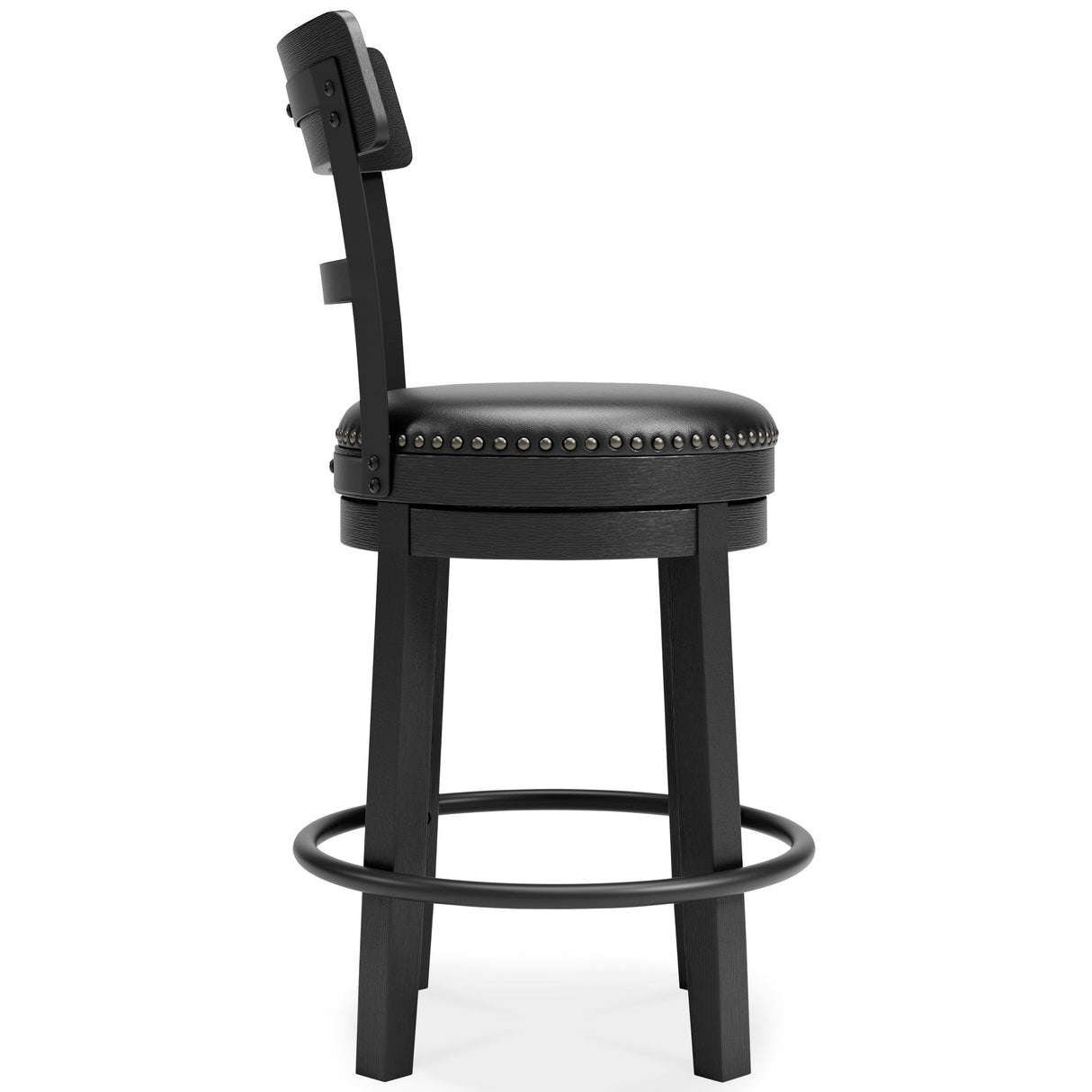 Valebeck - Full Back Swivel Stool by Signature Design by Ashley® | Bel Furniture