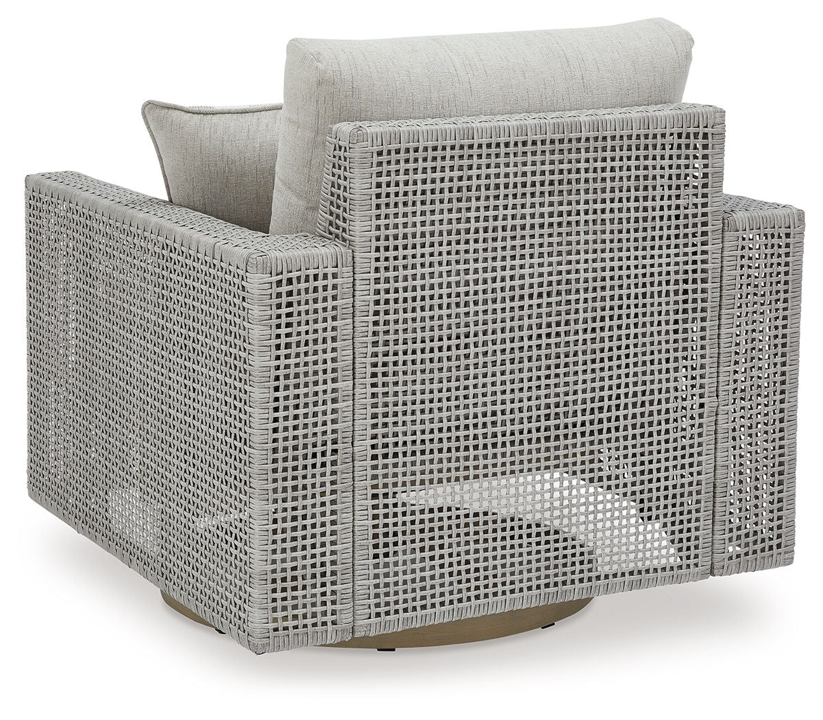 Seton Creek - Gray - Swivel Lounge With Cushion by Signature Design by Ashley® | Bel Furniture