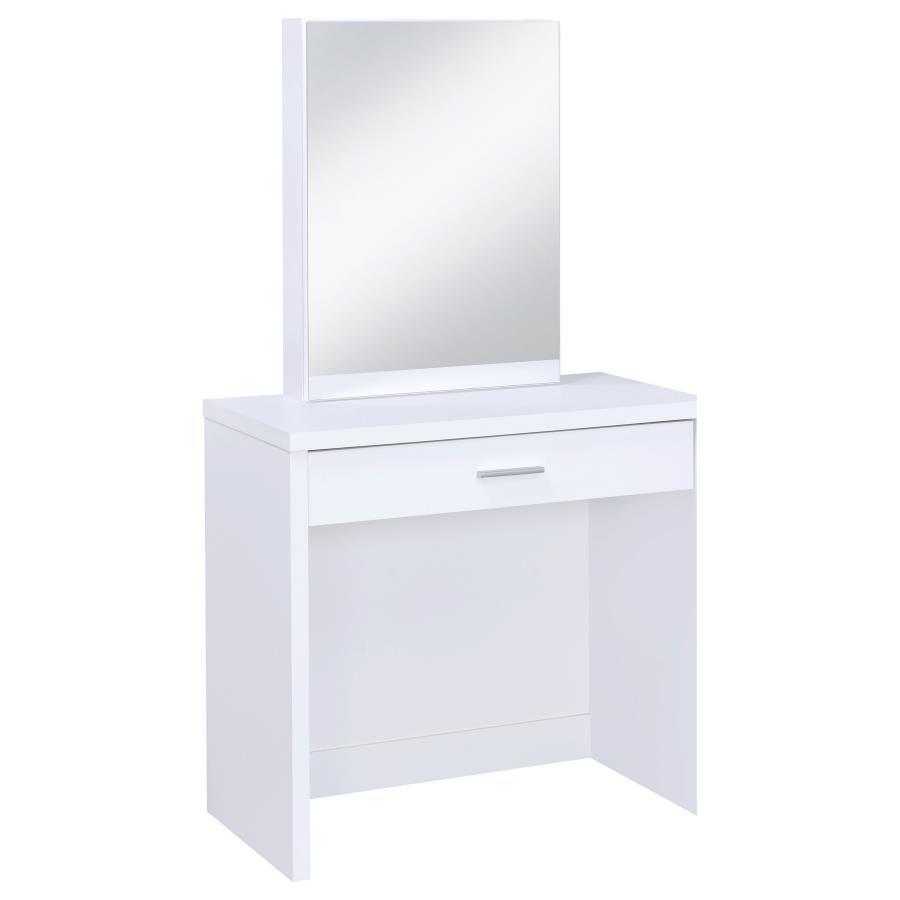 Harvey - 2-piece Vanity Set with Lift-Top Stool by CoasterEssence | Bel Furniture