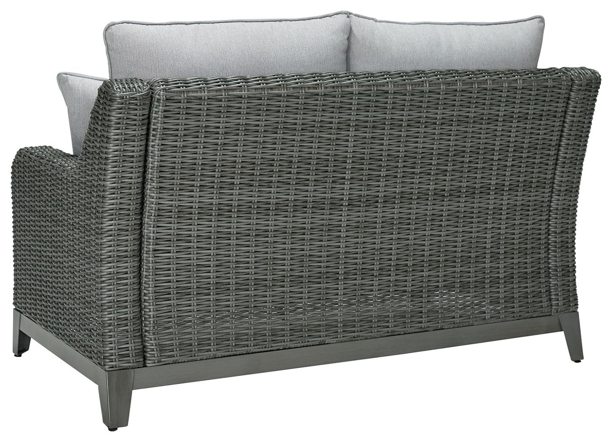 Elite Park - Gray - Loveseat w/Cushion by Signature Design by Ashley® | Bel Furniture