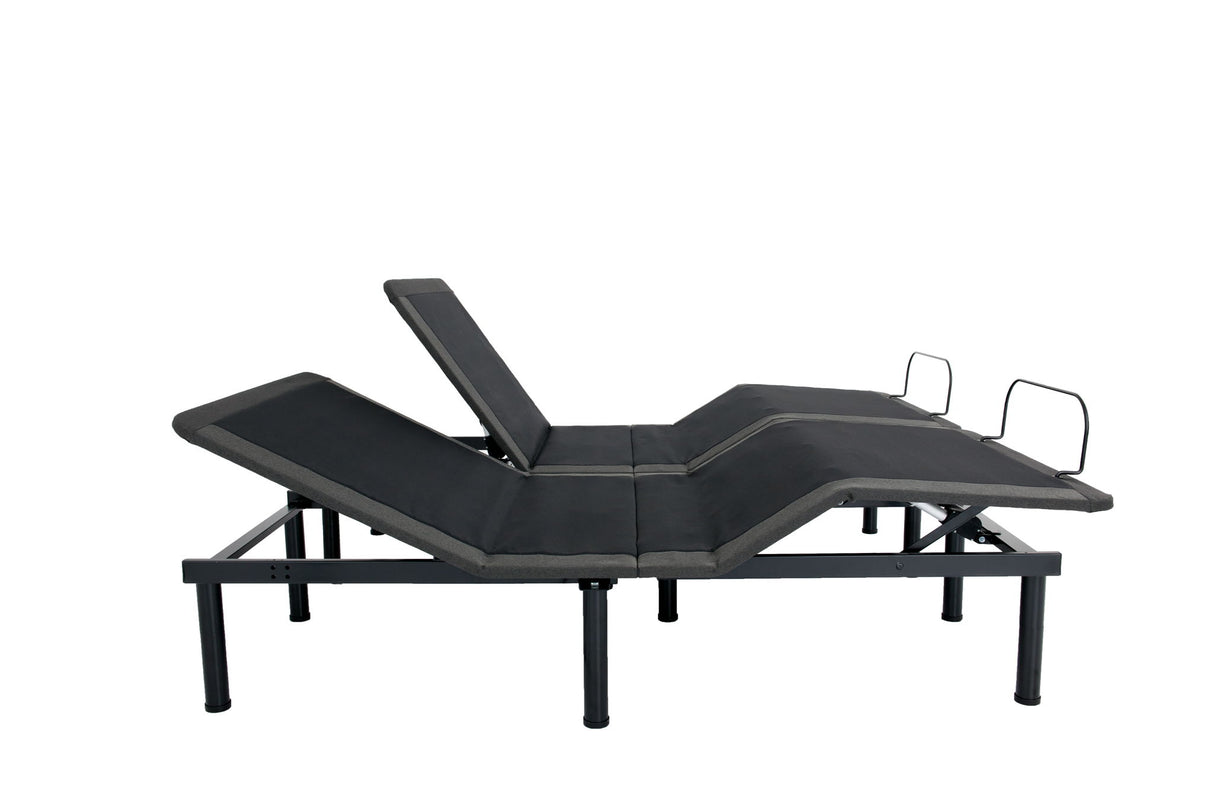 Refresh - 12" King Size Flex Head Latex Foam Hybrid Mattress And Adjustable Base Bundle - Blue by Remedy Sleep | Bel Furniture