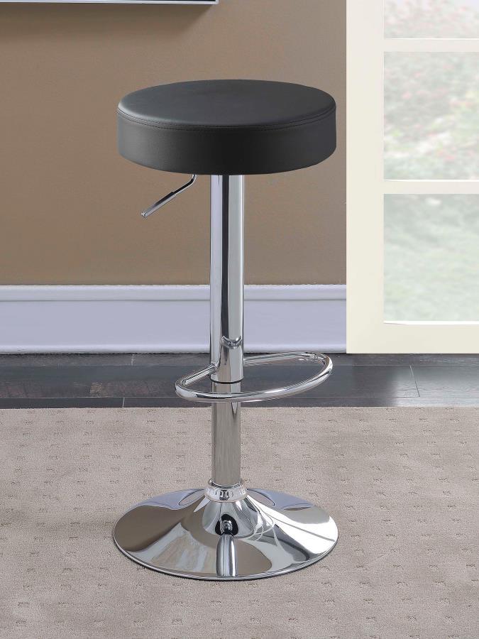 Ramses - 29" Adjustable Bar Stool by CoasterEveryday | Bel Furniture