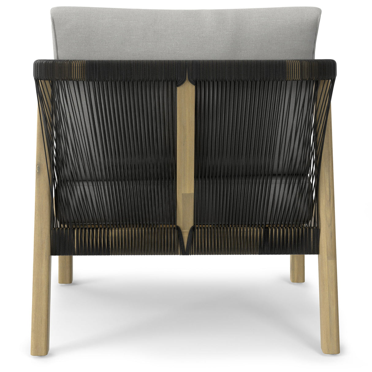 Palmetto - Outdoor Conversation Chair (Set of 2) - Stone Gray by Simpli-Home | Bel Furniture