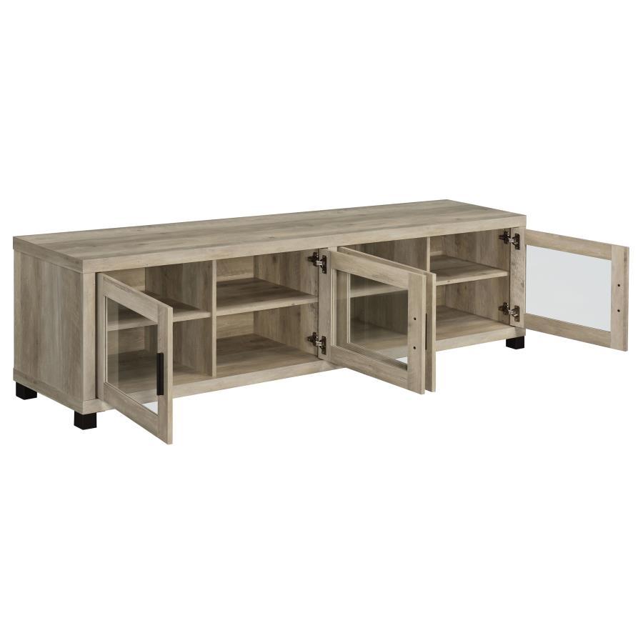 Sachin - 4-Door Engineered Wood TV Stand by CoasterEssence | Bel Furniture