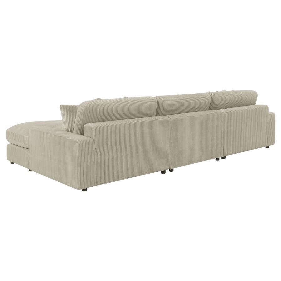 Blaine - Reversible Upholstered Chaise Sectional Sofa by Coaster Fine Furniture | Bel Furniture
