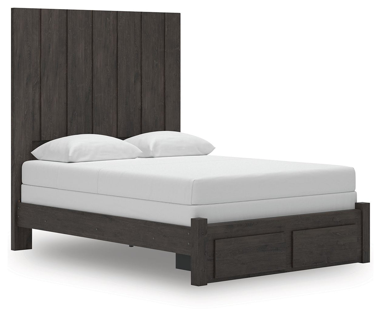 Fraluna - Panel Storage Bed Dark Gray by Signature Design by Ashley® | Bel Furniture