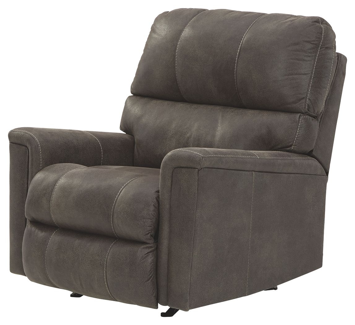 Navi - Rocker Recliner - Smoke