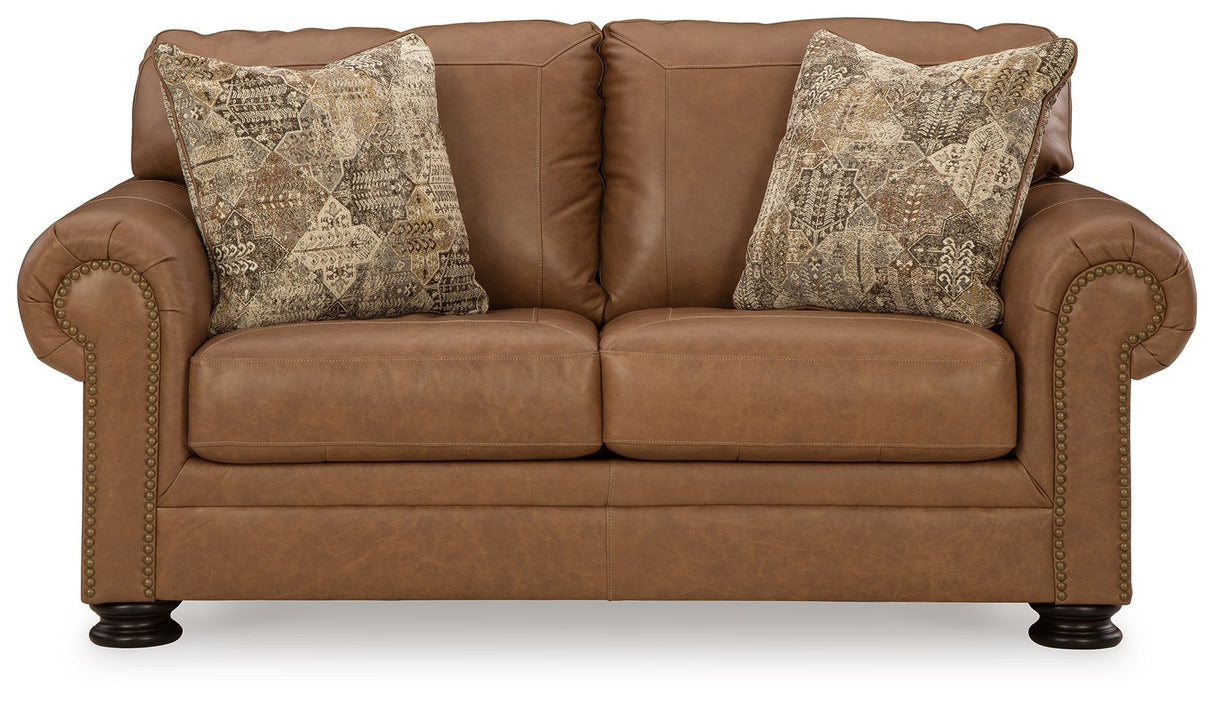 Carianna - Caramel - Loveseat by Signature Design by Ashley® | Bel Furniture