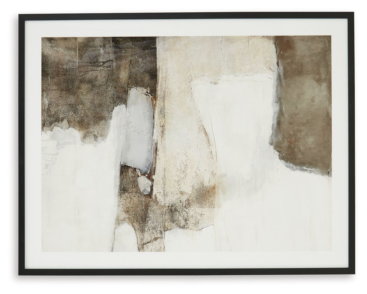 Aldricton - Brown / White - Wall Art by Signature Design by Ashley® | Bel Furniture
