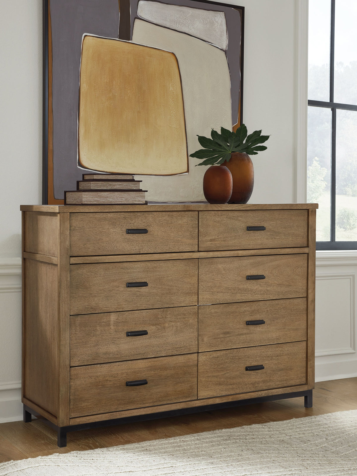 Tomtyn - Light Brown - Dresser by Benchcraft® | Bel Furniture