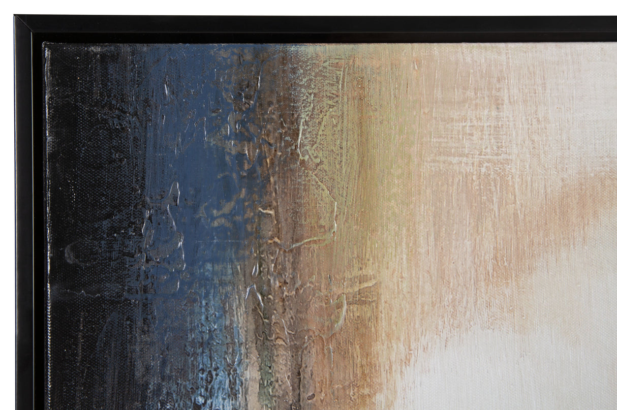 Pigeonford - White / Teal / Gold - Wall Art by Signature Design by Ashley® | Bel Furniture