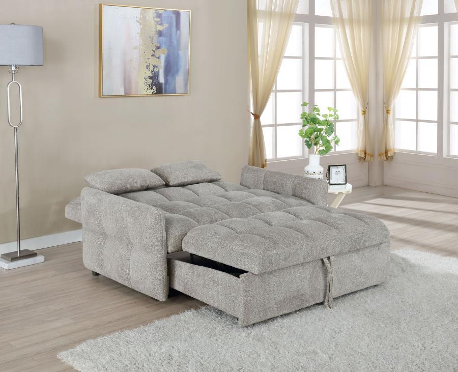 Cotswold - Upholstered Convertible Sleeper Sofa Bed by CoasterEssence | Bel Furniture