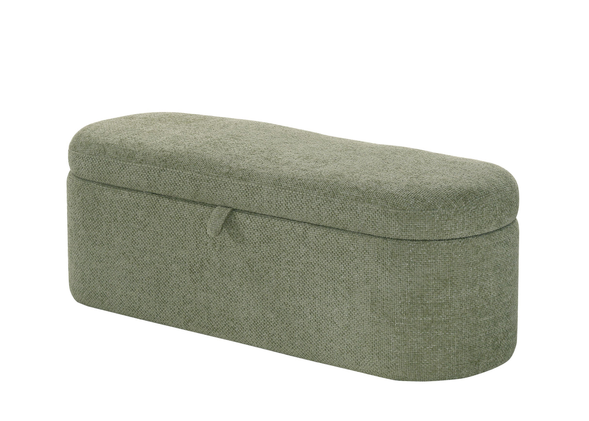 Philipa - Storage Bench Green by Crown Mark | Bel Furniture