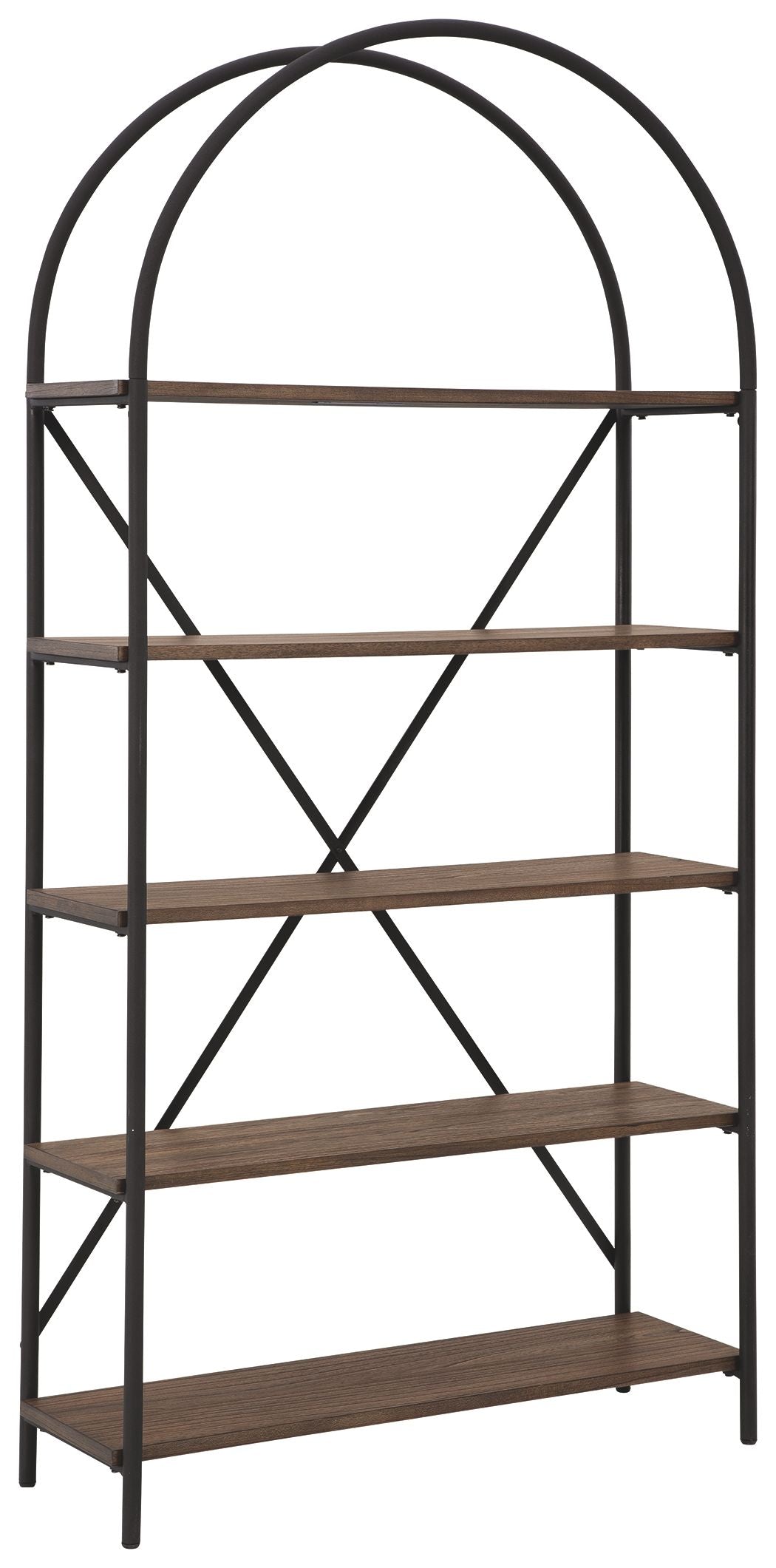 Galtbury - Brown / Black - Bookcase by Signature Design by Ashley® | Bel Furniture