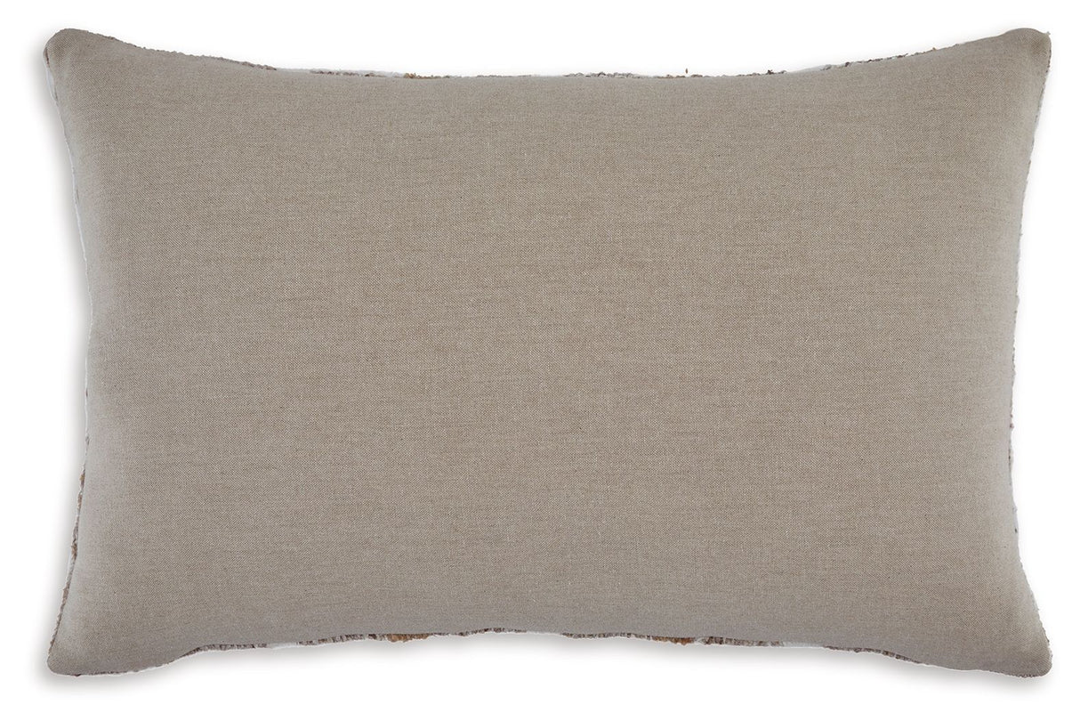 Benish - Pillow (Set of 4) - Tan / Brown / White