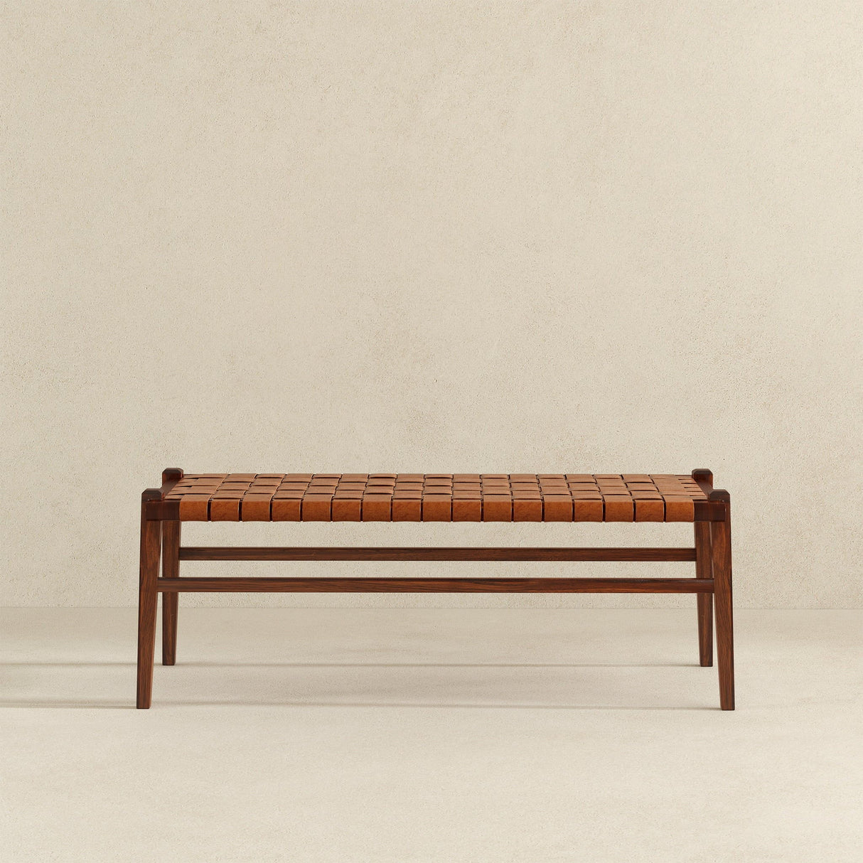 Cody - Bench - Brown / Tan by Ashcroft Furniture | Bel Furniture