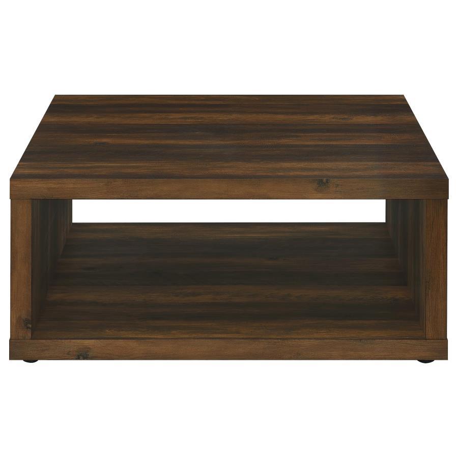 Frisco - Square Engineered Wood Coffee Table by CoasterEveryday | Bel Furniture