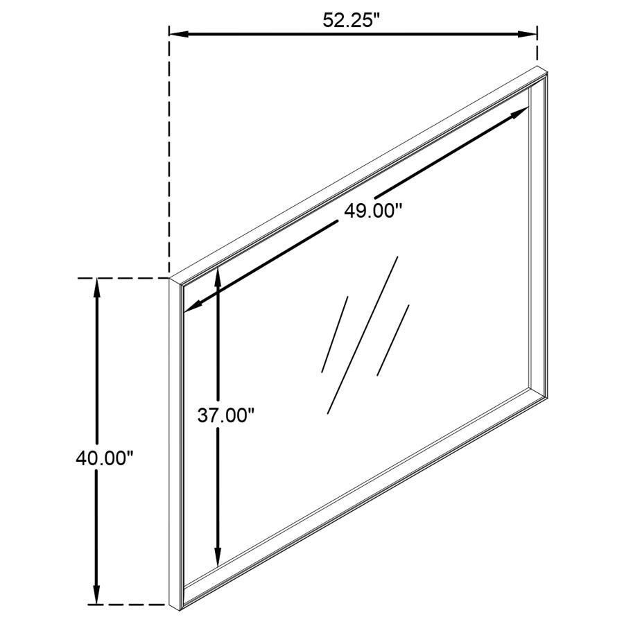 Durango - Dresser Mirror by CoasterElevations | Bel Furniture