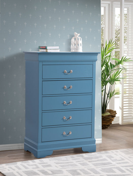 Louis Phillipe - Traditional Style Storage Chest Elegant