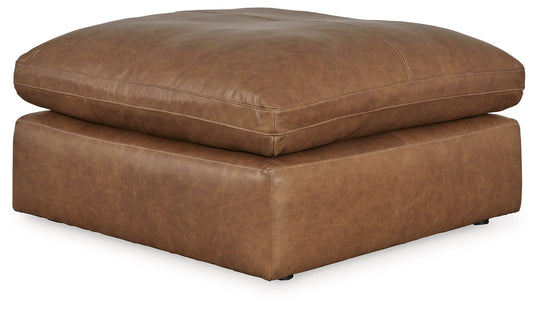 Emilia - Oversized Accent Ottoman Light Brown by Signature Design by Ashley® | Bel Furniture