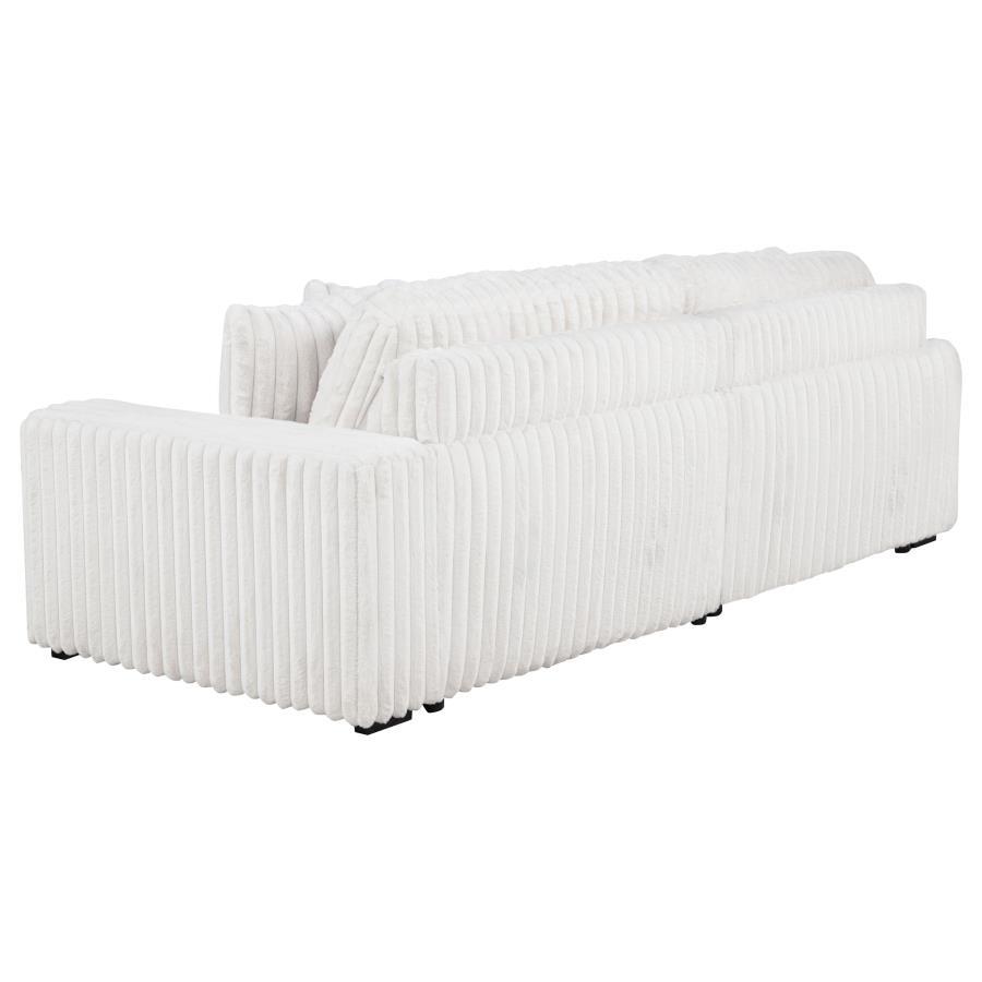 Jacana - Corduroy Upholstered Dual Power Chaise Sofa