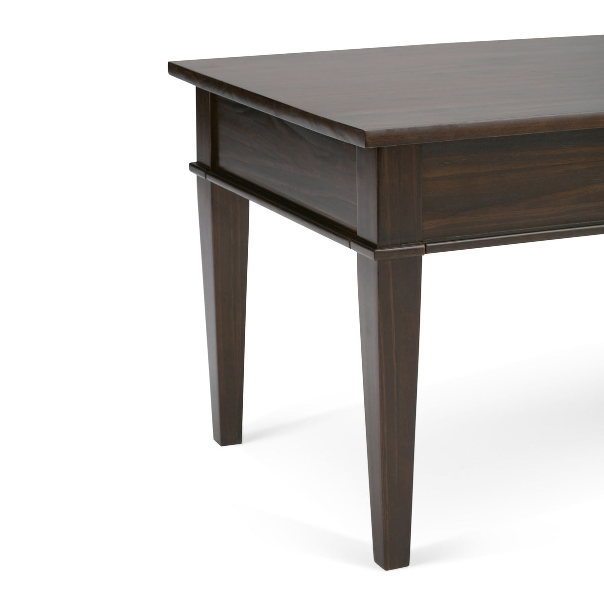 Carlton - Coffee Table - Dark Tobacco Brown by Simpli-Home | Bel Furniture