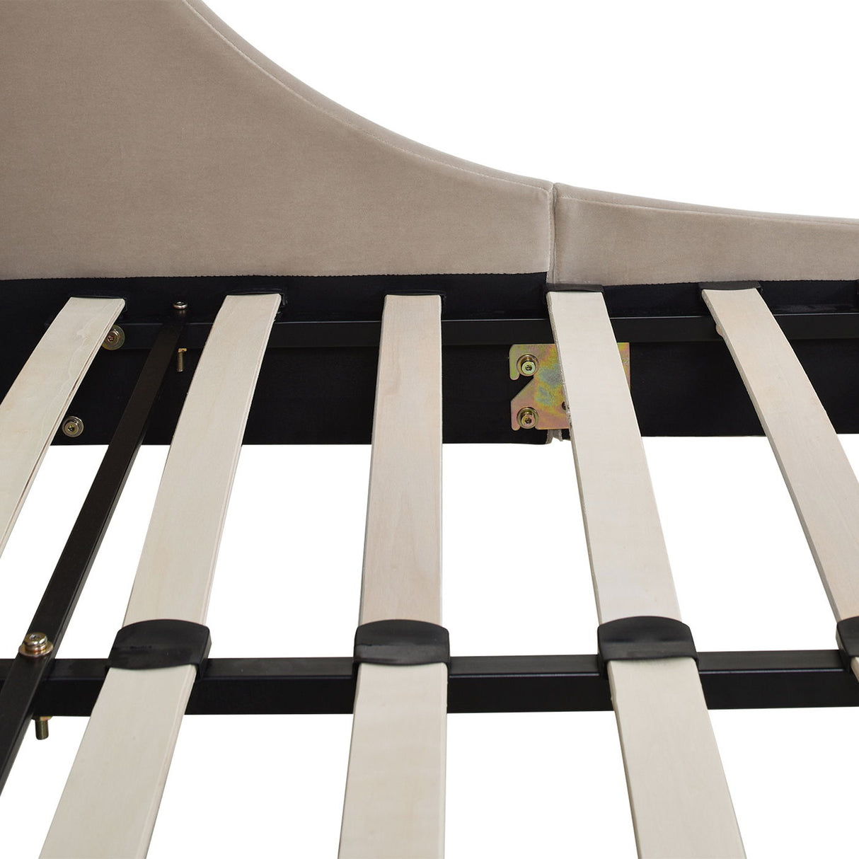 Aspen - Vertical Tufted Modern Headboard Platform Bed Set by Jennifer Taylor Home | Bel Furniture