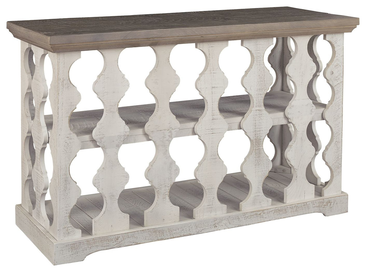 Havalance - Gray / White - Console Sofa Table by Signature Design by Ashley® | Bel Furniture