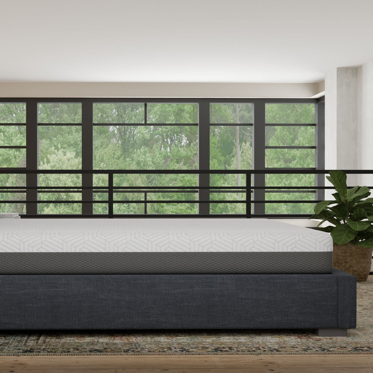 Pur Chill - 10" Medium Firm Mattress With Phase Change Cooling Fabric