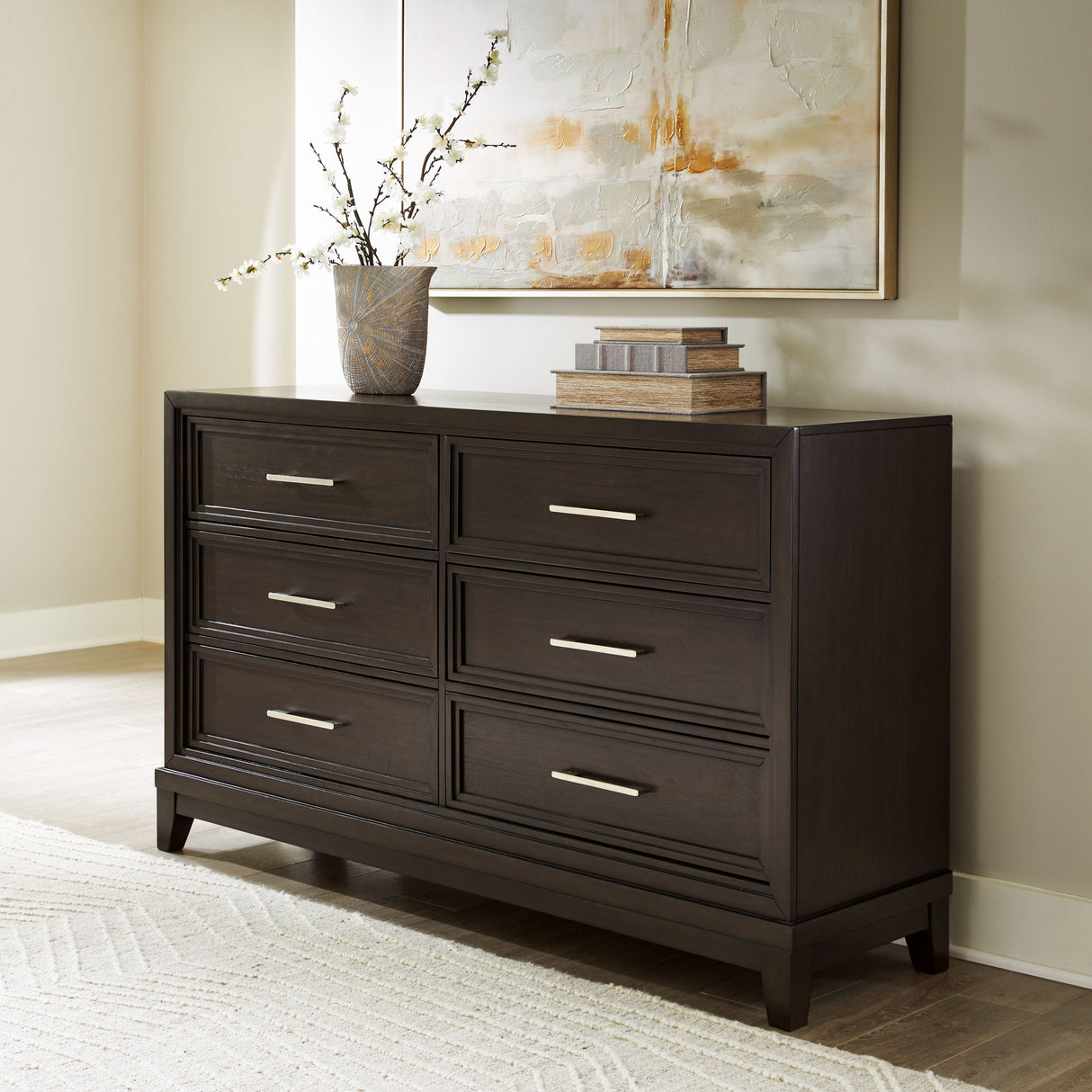 Neymorton - Dark Grayish Brown - Dresser by Signature Design by Ashley® | Bel Furniture