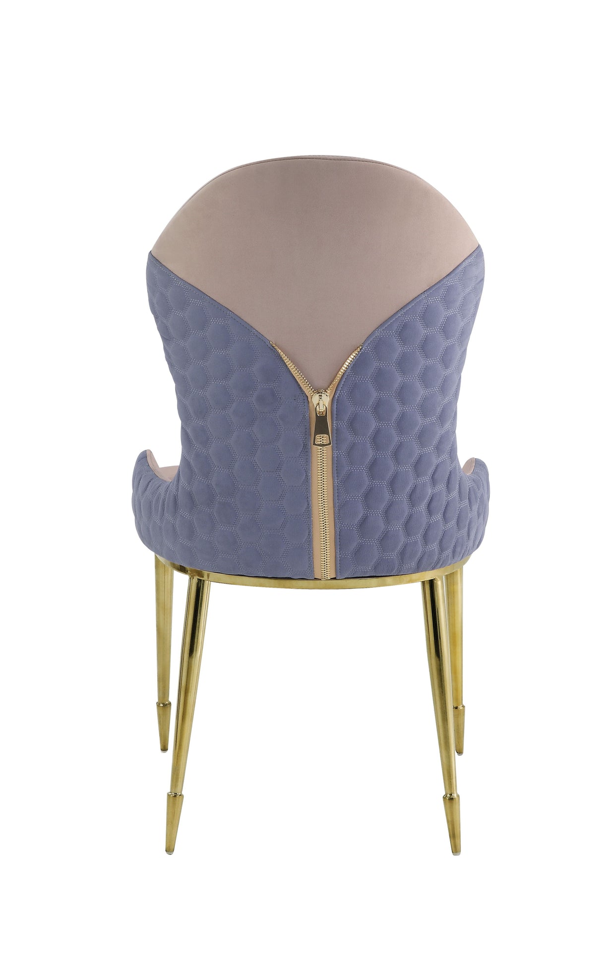 Caolan Lavender - Side Chair (Set of 2) - Tan / Gold by Urban Nest | Bel Furniture