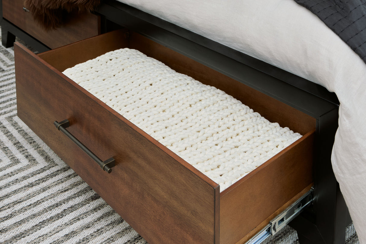 Kraeburn - Panel Storage Bed by Benchcraft® | Bel Furniture