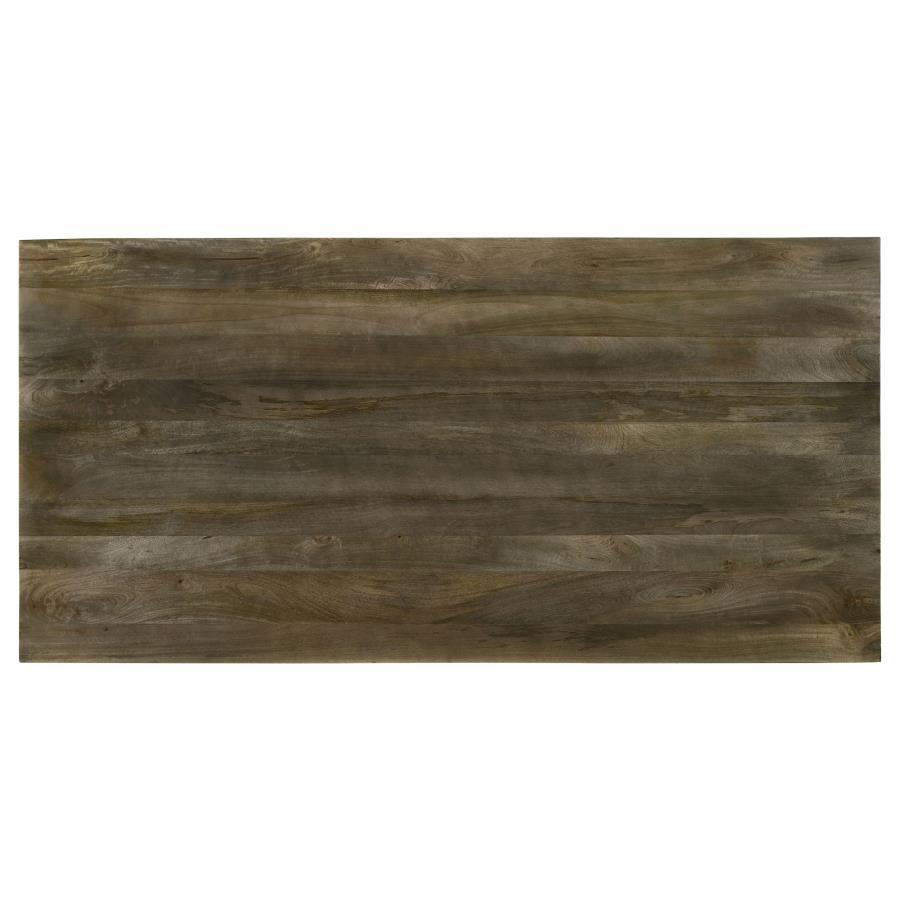 Tyler - Solid Wood Dining Table - Mango Brown by Coaster Fine Furniture | Bel Furniture