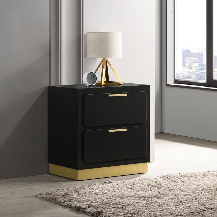 Caraway - 2-Drawer Nightstand by Coaster Fine Furniture | Bel Furniture