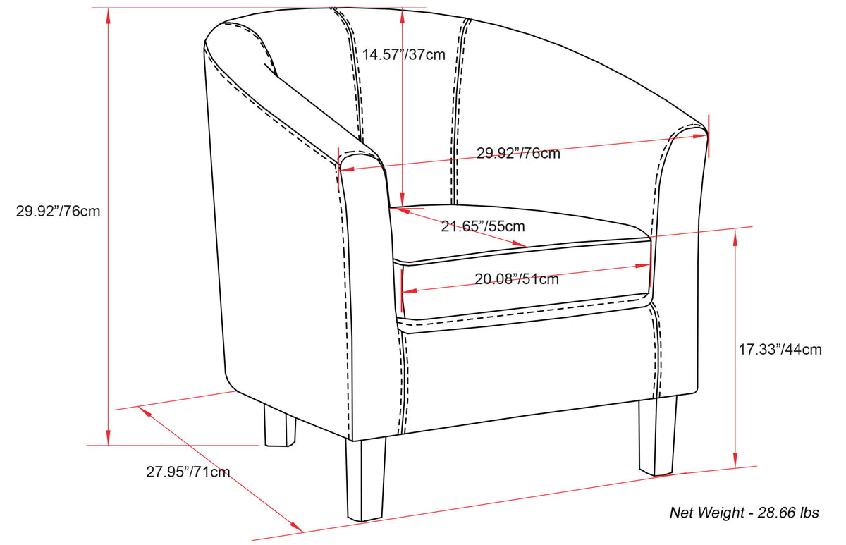 Austin - Transitional Tub Chair