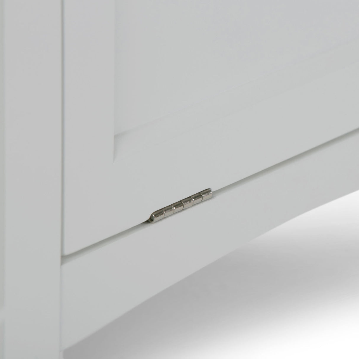 Avington - Laundry Hamper - Pure White by Simpli-Home | Bel Furniture