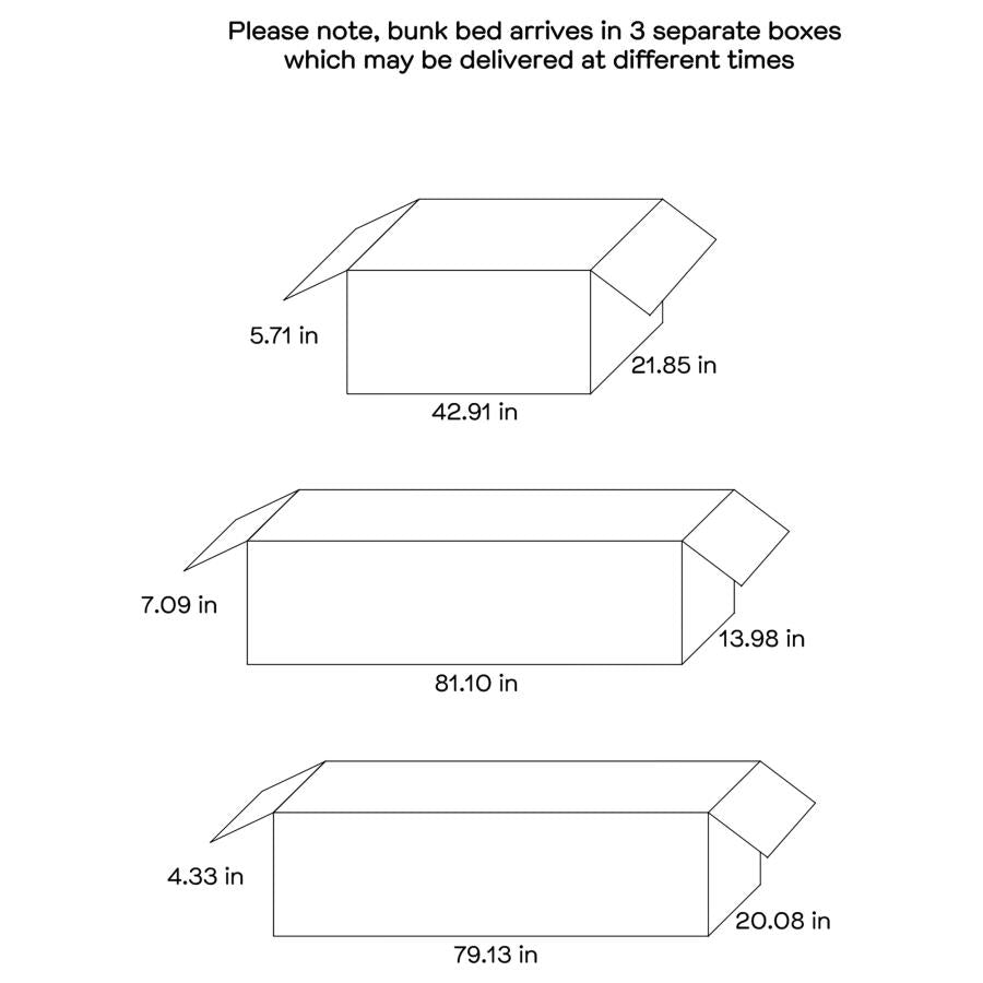 Flynn - Wood Bunk Bed With Mattress