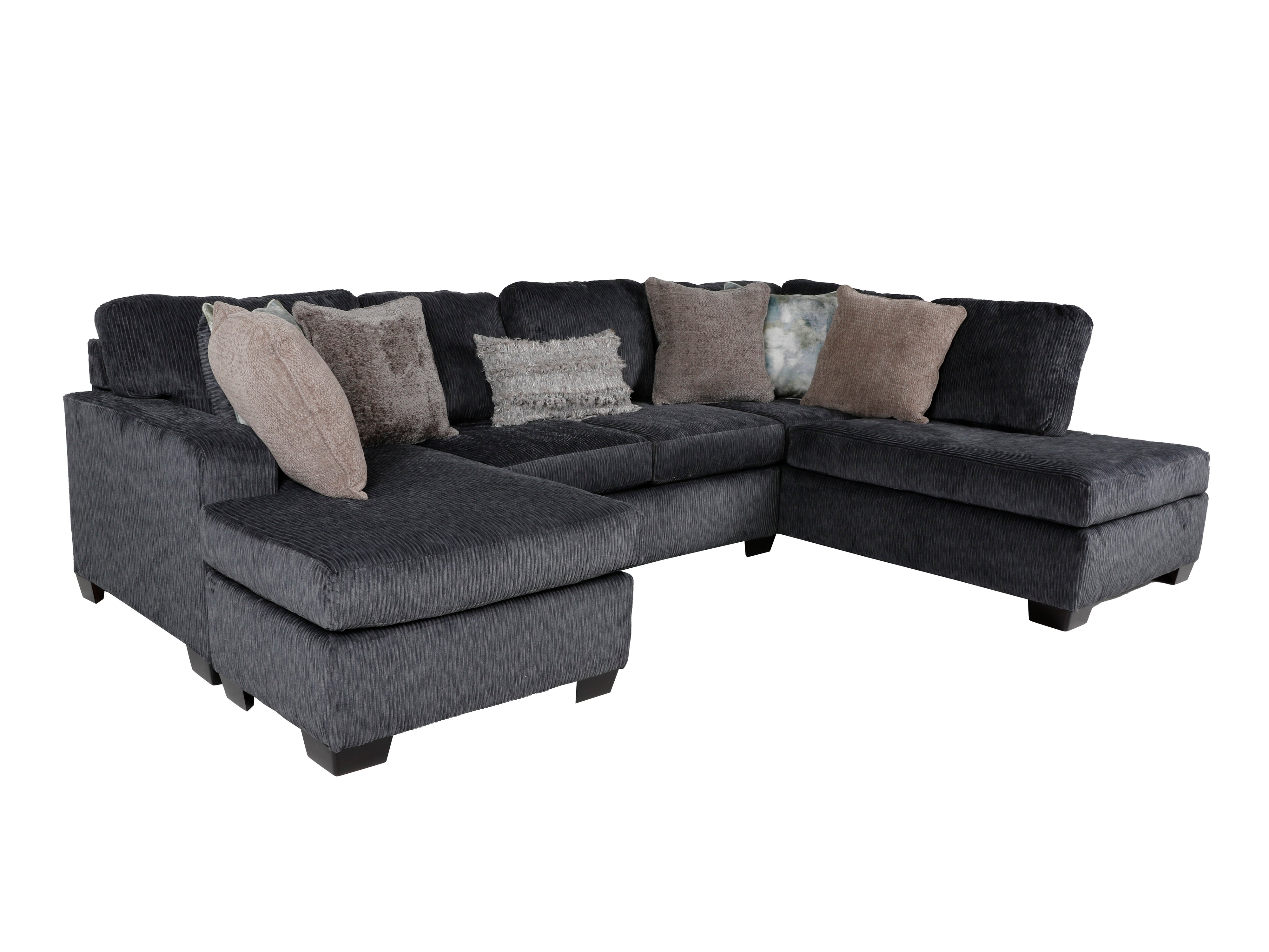 SECTIONAL WITH RIGHT ARM FACING CHAISE